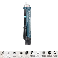 Load image into Gallery viewer, HANMATEK 12~1000V LCD Electrical LED Non-Contact AC Voltage Detector Tester Pen
