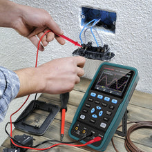 Load image into Gallery viewer, HANMATEK 2 Channel 2 IN 1 Digital Handheld Oscilloscope Multimeter Tester 50MHz