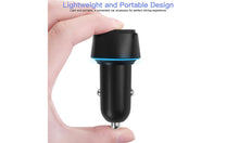 Load image into Gallery viewer, Black Dual USB Digital Display Bluetooth Car Charger FM Transmitter
