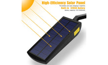 Load image into Gallery viewer, IP65 Waterproof Solar Wall Light 66 Lamp Beads Three Light Modes Remote Control