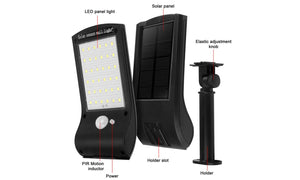 IP65 Waterproof Solar Wall Light Human Body Infrared Sensing Light Control