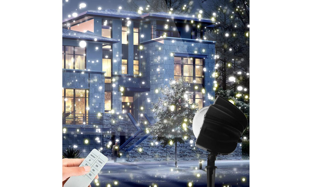 Christmas Holiday LED Snowflake Projector Light Outdoor with Remote