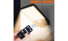 Load image into Gallery viewer, Waterproof Energy Saving Solar Wall Light Three Modes Induction Remote Control