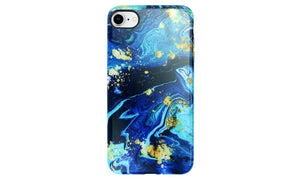 Marble Bloodstone Pattern Case Bright For iPhone 7/8/7 8 Plus/X/XS/XR/XS Max