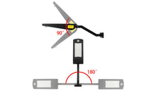 Load image into Gallery viewer, IP65 Waterproof Solar Wall Light 66 Lamp Beads Three Light Modes Remote Control
