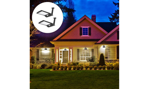 IP65 Waterproof Solar Wall Light Human Body Infrared Sensing Light Control