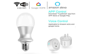 Lamp Light Bulbs Smart LED WiFi Energy-Saving E26/E27/B22/E14