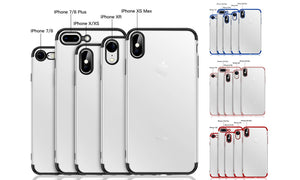 Slim Case TPU Shockproof Transparent Case For iPhone 7/8/7 8 Plus/XS/XS Max/XR/X