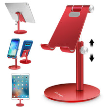 Load image into Gallery viewer, AICase Aluminum Desktop Desk Stand iPad Tablet iPhone Samsung LG Mount Holder